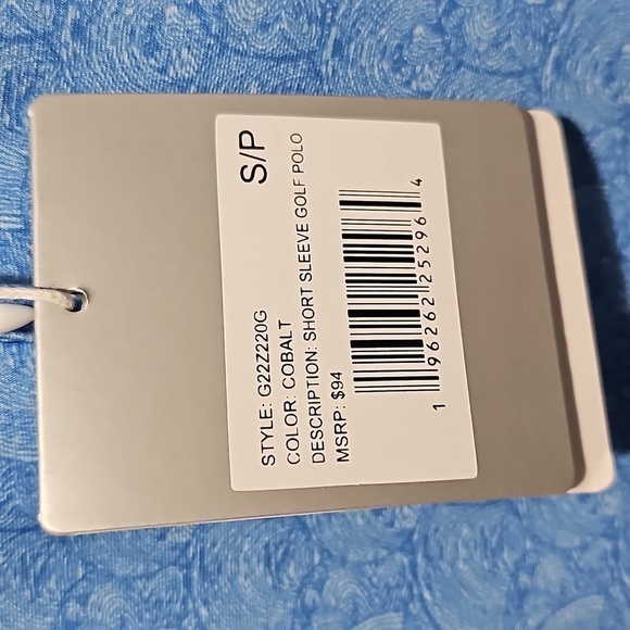 Hickey Freeman Blue Golf Polo Shirt Size Small‎ New - Picture 3 of 8